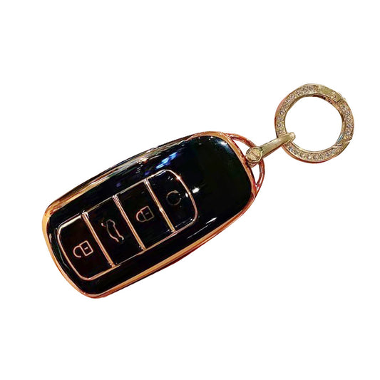 Car Remote Key Fob Case Cover Black TPU Suitable For Chery Omoda 5