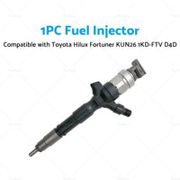 Diesel Fuel Injector Suitable for Toyota Hilux Fortuner KUN26 1KD-FTV D4D 3. 0L