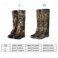 Anti Bite Mosquito Boots Cover Legging Gaiters Outdoor Hiking Hunting Snow Boots