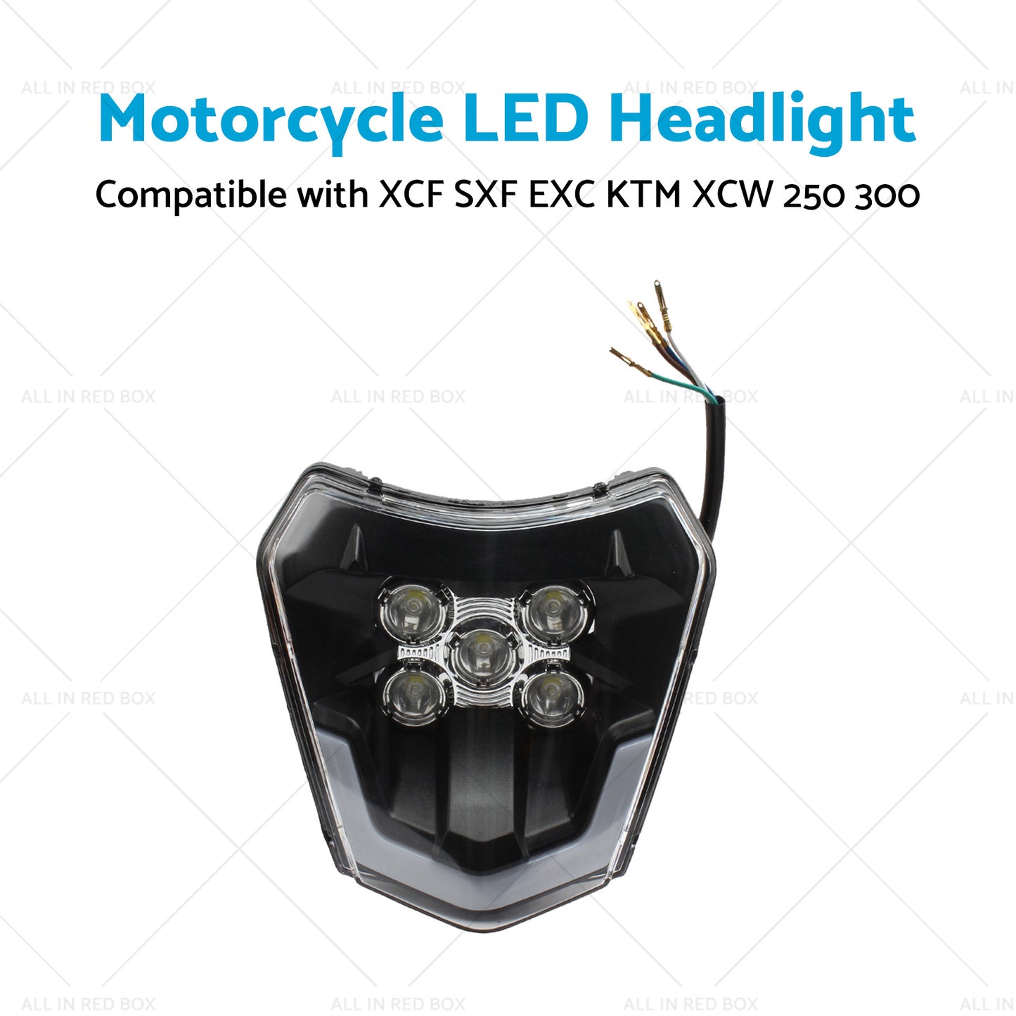 Motorcycle LED Headlight Suitable For XCF SXF EXC KTM XCW 250 300 350 450 500