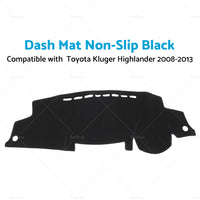 Non-Slip Dash Mat Suitable For Toyota Kluger Highlander 08-13 Dashboard Cover