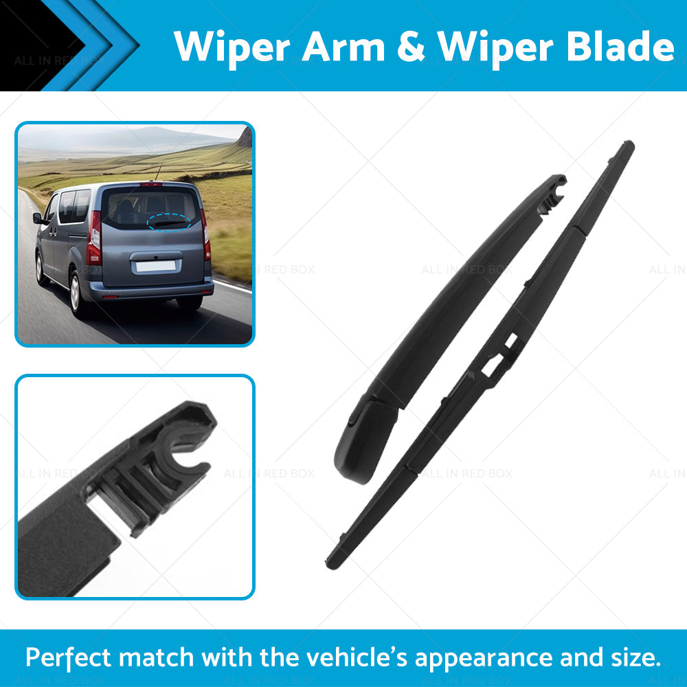 Rear Door Windscreen Wiper Arm Blade Set Suitable For Hyundai iload iMax 07-20