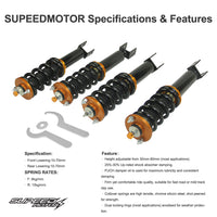 36 Ways Shock Absorbe Coil Suspension Suitable For Honda S2000 Roadster AP 00-09