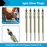 5x Glow Plug Suitable For Ford Ranger PX Mazda BT50 3. 2L P5AT Diesel BK3Q6M090AB