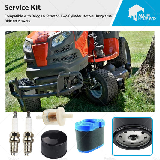 Service Kit Suitable For Briggs  and  Stratton Two Cylinder Motors Husqvarna Mowers