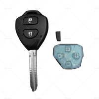 Complete Remote Key Suitable For Toyota Corolla Hiace Rav4 Tarago 07-10