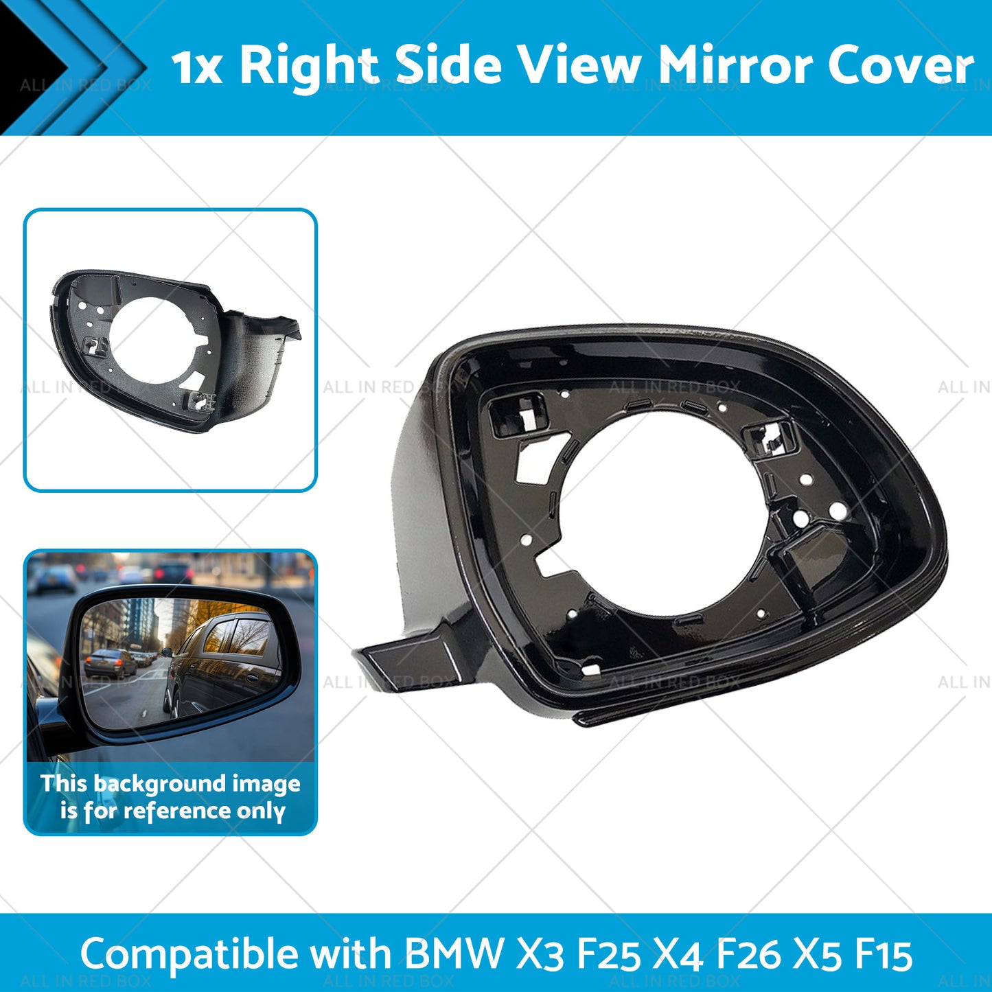 Right Side View Mirror Cover Suitable for BMW X3 F25 F15 X6 F16 X4 F26 X5 14-19