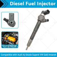 Diesel Fuel Injector Suitable for Audi A3 Skoda Superb VW Golf Amarok 0445110646