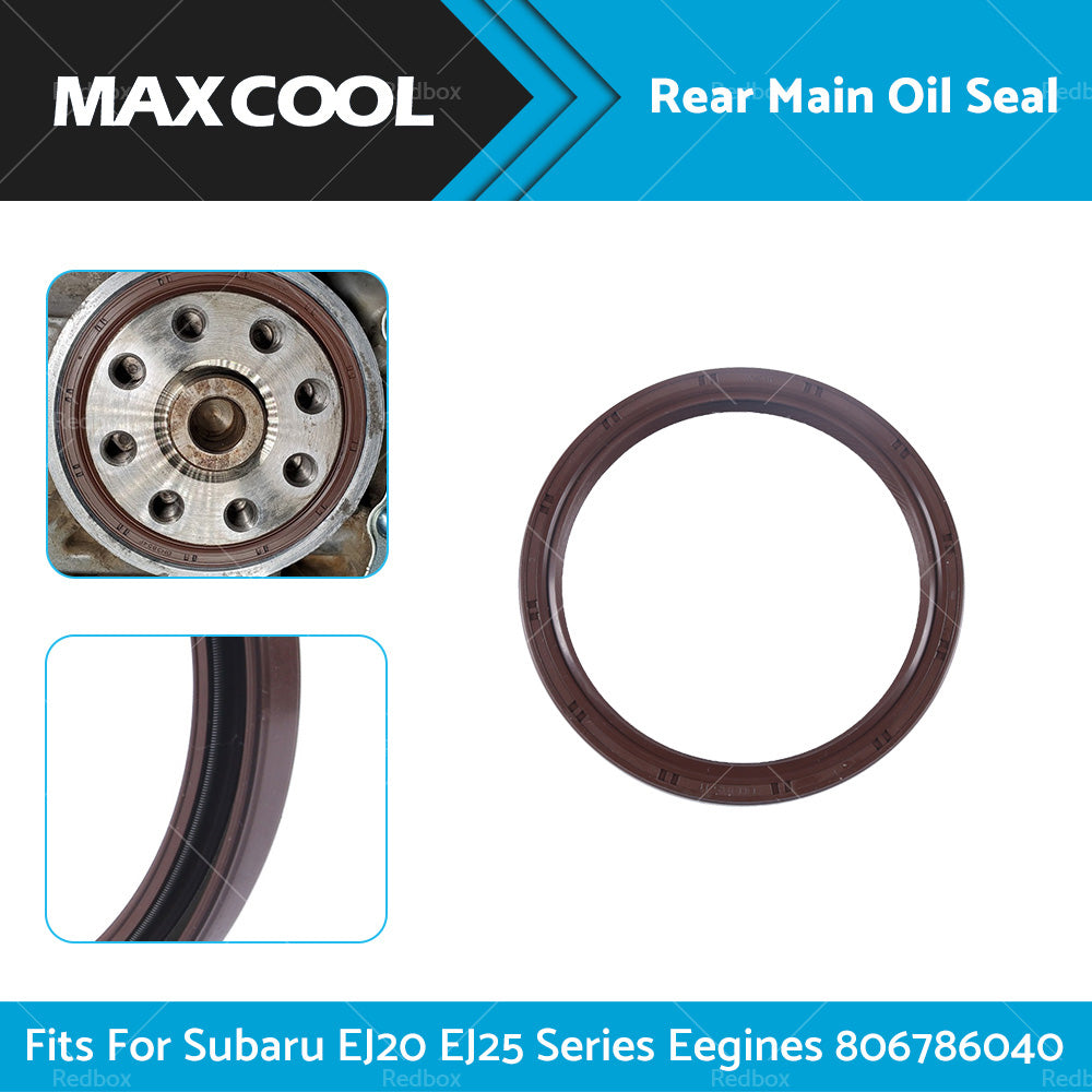 Rear Main Oil Seal Fits For Subaru 806786040 EJ20 EJ25 Series Engines