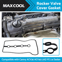 Rocker Valve Cover Gasket Suitable for Camry ACV36 ACV40 2AZ-FE 2. 4 Sedan 02-12