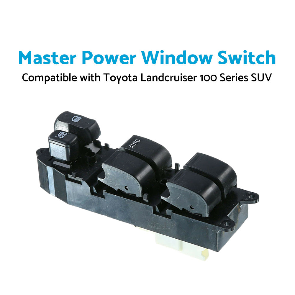 Power Master Window Switch Suitable For Toyota LandCruiser 100 Series 1998-2002