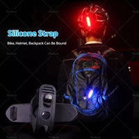 120 Lumens LED Bike Tail Light USB Rechargeable Powerful Bicycle Rear Light