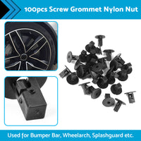 Screw Grommet Trim Clip Wheelarch Inner Guard Bumper Nut Suitable For Toyota