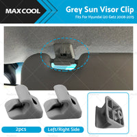 2x Sun Visor Clip Left  or Right Side For Hyundai i20 Getz 2008-2015 Visor Clip