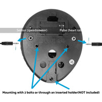 Replacement Monitor Speedometer for Stationary Bike Exercise Bike Computer Heart