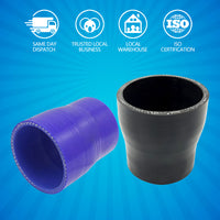 2. 5 -3 inch Silicone Hose Reducer Straight Pipe Joiner  Silicon Turbo Air Piping