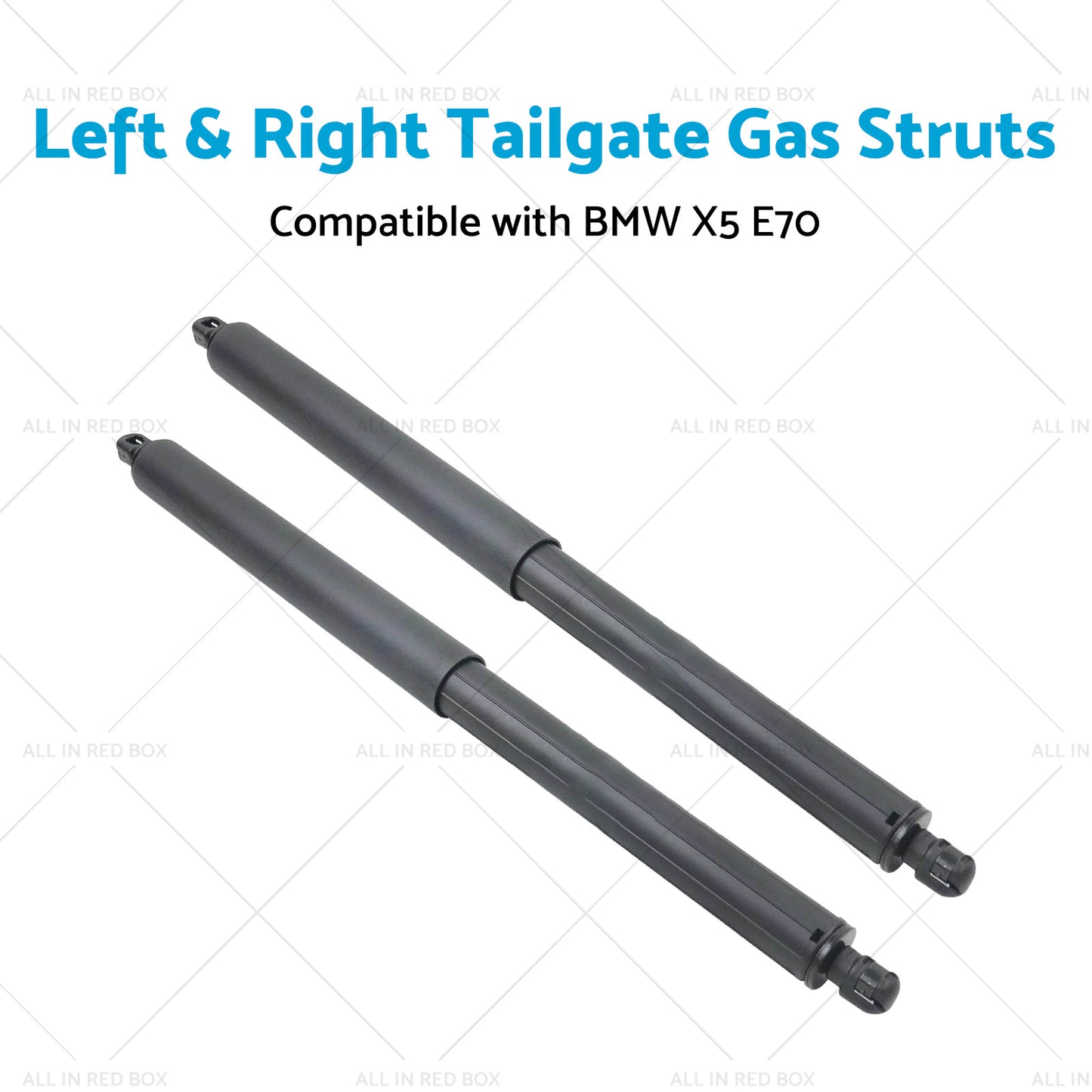 2x Left  and  Right Tailgate Gas Struts Spring Suitable for BMW E70 X5 SUV 2006-2013