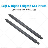 2x Left  and  Right Tailgate Gas Struts Spring Suitable for BMW E70 X5 SUV 2006-2013