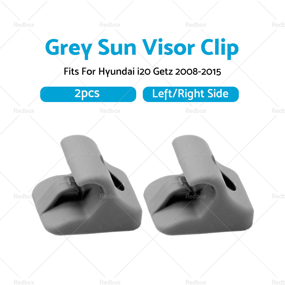 2x Sun Visor Clip Left  or Right Side For Hyundai i20 Getz 2008-2015 Visor Clip