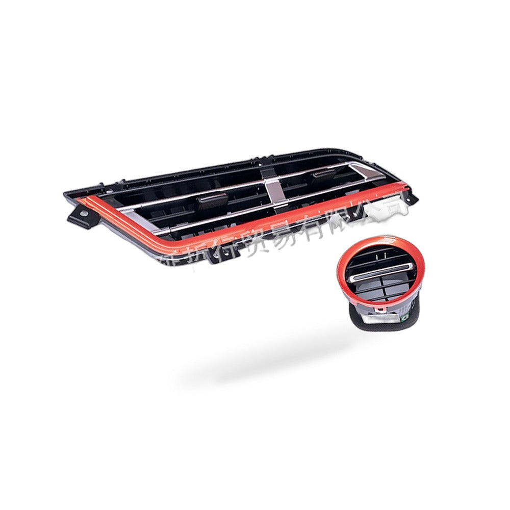 Dashboard Air Vent Side Vent Round Orange Edge AC Suitable for Chery Tiggo 3x - BD4