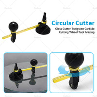{{ 40cm Round Circle Glass Cutter Tungsten Carbide Cutting Wheel Tool Glazing }} - Buy Car Parts Online at {{ Kaka Auto Parts }}.