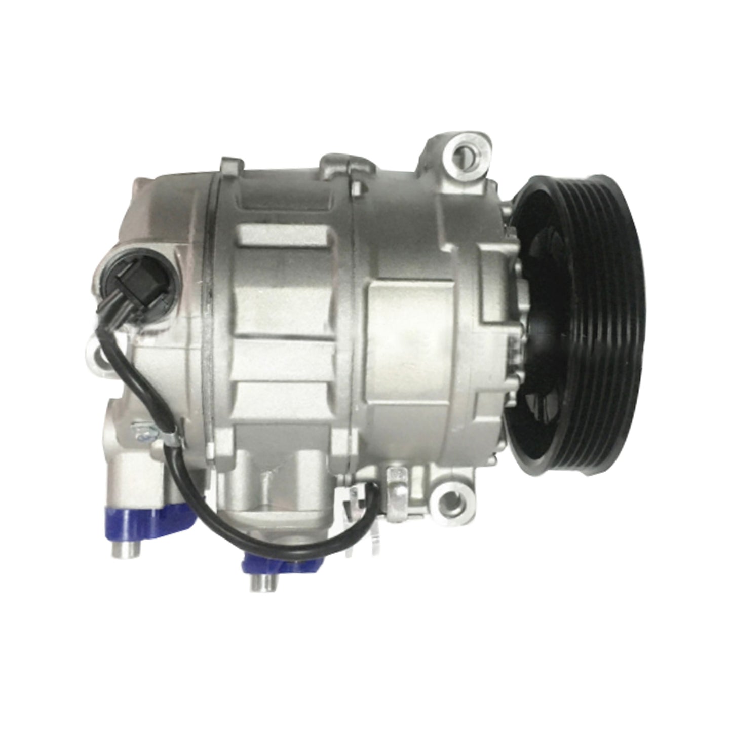 AC Compressor & Clutch Suitable for Audi Q7 3.0L Diesel CRCA 2007-15 R134a PAG46