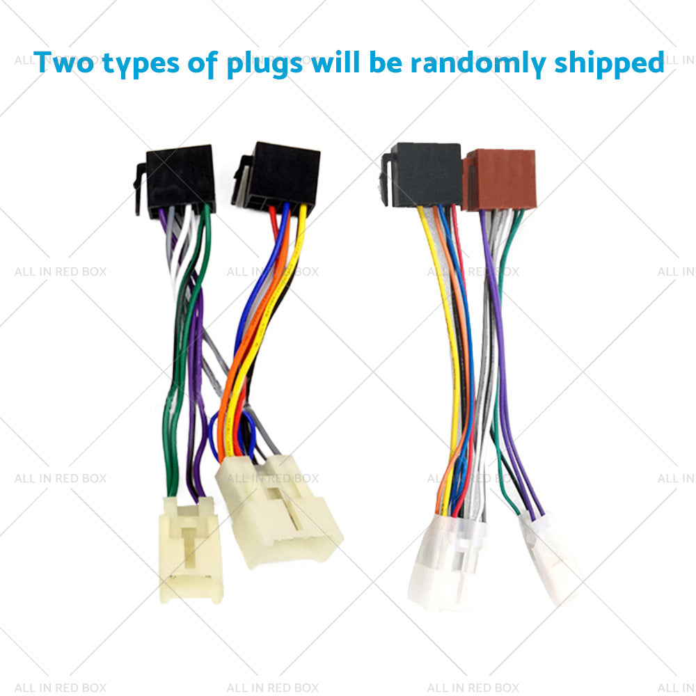 Stereo Double Din Dash Facia Fascia Kit  ISO Wiring Harness Suitable For Toyota