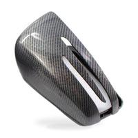 Carbon Fiber Hydrographic Rear View Mirror Cover Suitable for Mercedes W176 W246 - ZT3
