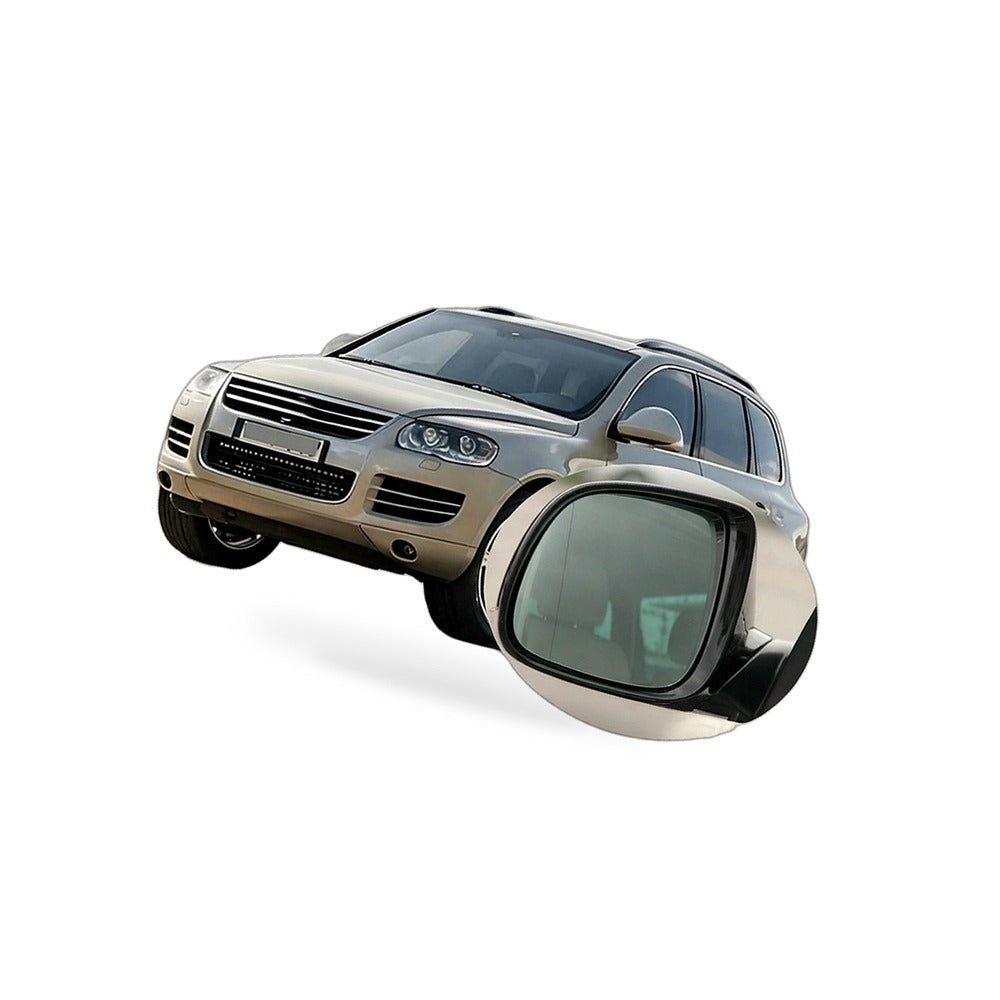 Heated Mirror Glass Suitable for VW Touareg 07-10 Left Side 7L6857521N - BD1