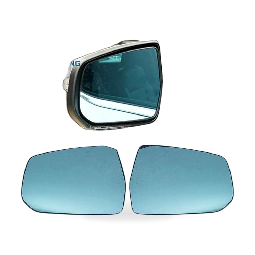 Side Mirror Glass Suitable for Chevrolet Malibu XL 16-21 Left Blue 84077273 - ZT2