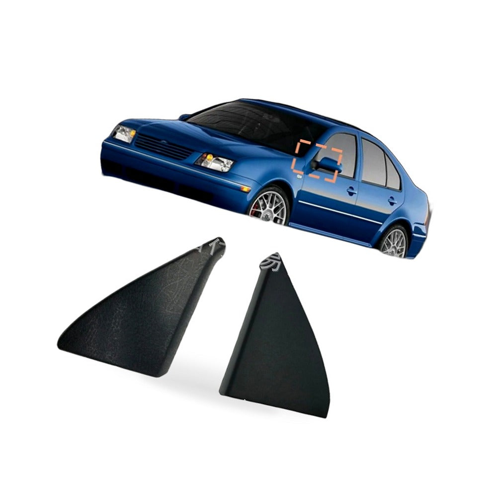 Front Door Mirror Triangle Trim Panel Suitable for Volkswagen Golf GTI Jetta GLI - BD1