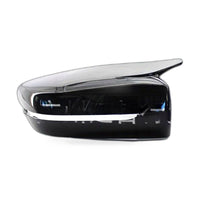 Gloss Black Water Transfer Bullhorn Side Mirror Cover Shell Suitable for BMW G20 - ZT2