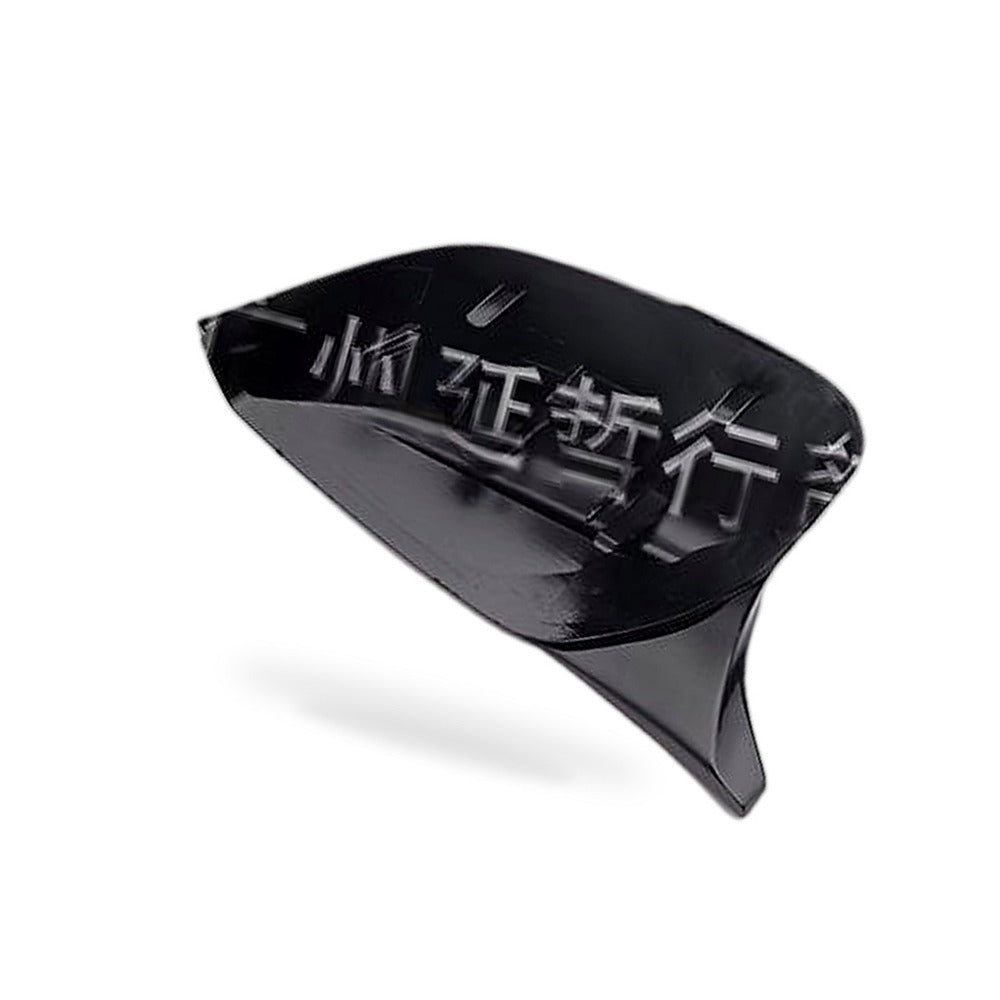 Side Mirror Cover Suitable for Infiniti Q50 Q60 Q70 Gloss Black Bullhorn Style - BD1
