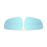 Mirror Glass for Tesla Model X S 2017-2020 Right White Blue Lens - ZT3