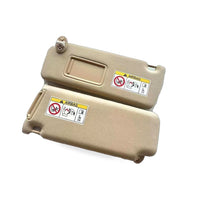 Sun Visor Vanity Mirror Suitable for Toyota Prado 2700 4000 LC120 Beige Right - BD1