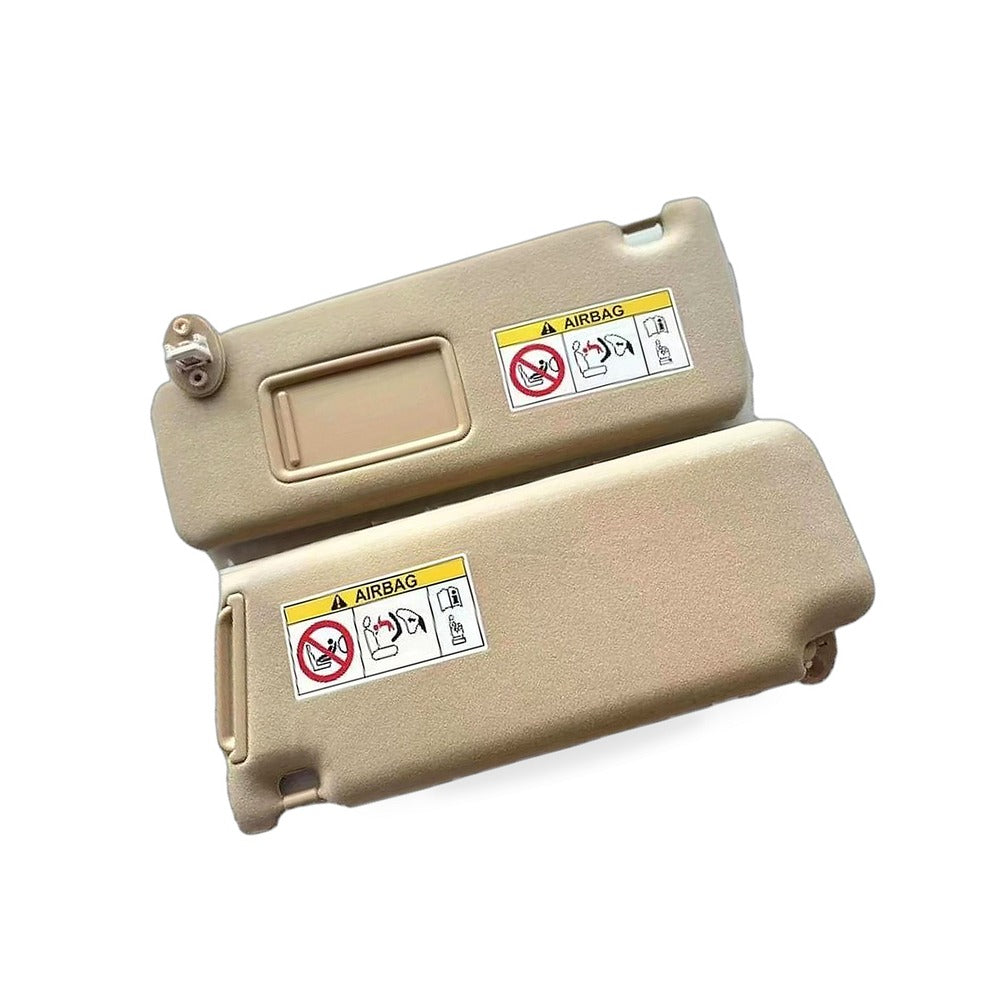 Sun Visor Vanity Mirror Suitable for Toyota Prado 2700 4000 LC120 Beige Right - BD2