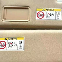 Sun Visor Vanity Mirror Suitable for Toyota Prado 2700 4000 LC120 Beige Right - XQ1