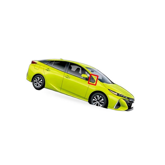 Mirror Triangle Cover Suitable for Toyota Prius 2016-2020 Gloss Black