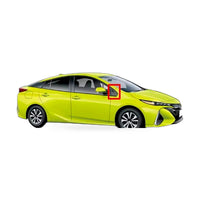 Mirror Triangle Cover Suitable for Toyota Prius 2016-2020 Gloss Black - ZT2