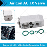 Air Con AC TX Valve  and  O-Rings Suitable forHolden Commodore Ute VU VT VX VY V6 V8