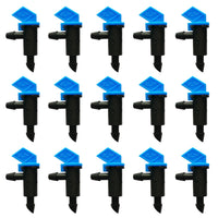 100PCS Drip Flag Emitter Flag Dripper for Garden Drip Irrigation Dropper 8L H