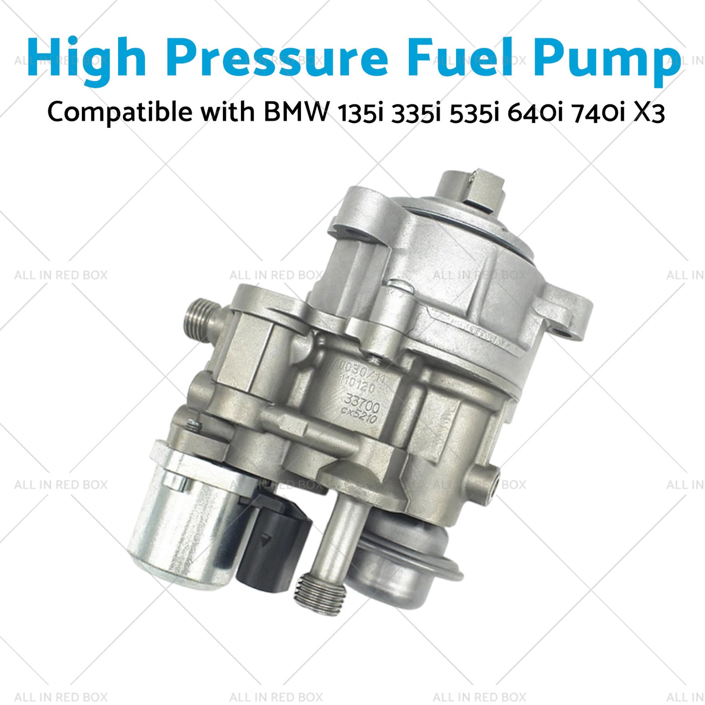 High Pressure Fuel Pump Suitable for BMW 135i 335i 535i 640i 740i X3 13517616170