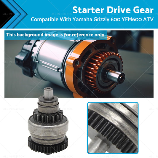 Starter Drive Gear Suitable For YAMAHA GRIZZLY 600 YFM600 1998-2001 ATV