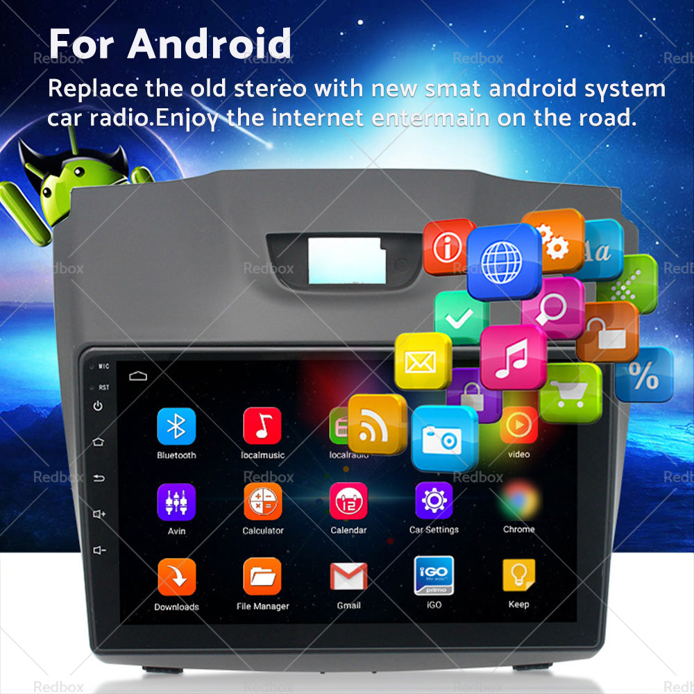 32GB Car Radio Android 11 Apple Carplay GPS Navi Suitable For Holden Colorado RG