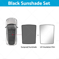 Sunroof Window Sunshade Front Rear UV Film Windshield Window For Tesla Model Y