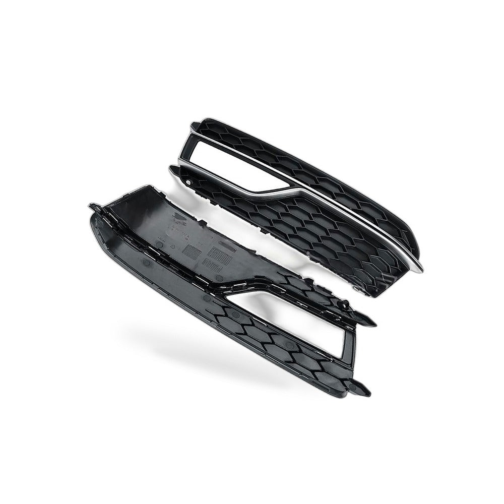 Fog Light Frame Lower Grille Suitable for Audi A5 S5 2013-2017 Left Chrome Strip - BD3