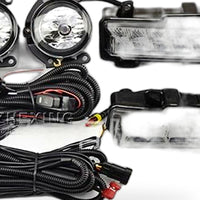 Fog Light Frame Suitable for Mitsubishi Pajero V93 V97 2015-2019 LED DRL - XQ1