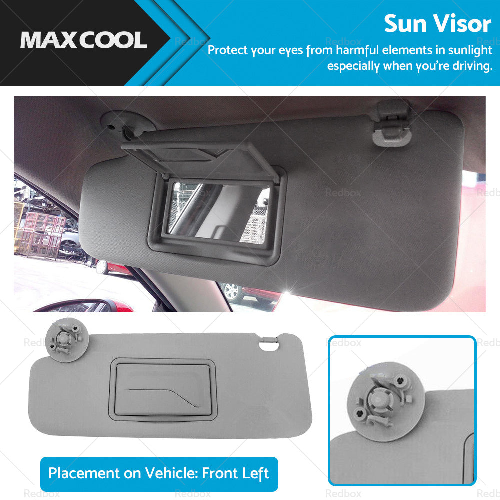 Sun Visor Passenger Left Side Suitable For Holden Barina TM 2011-2018 9532750