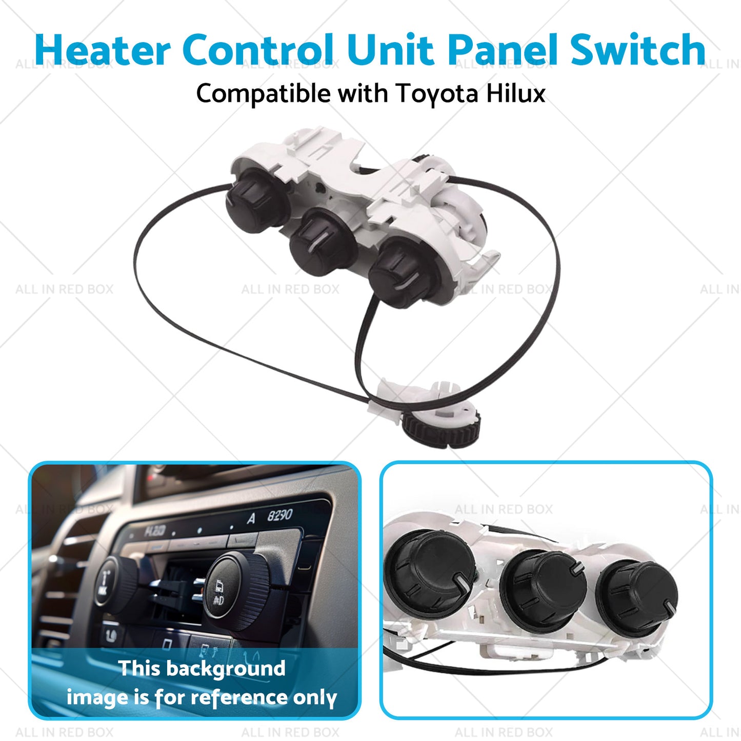 AC Heater Control Unit Panel Switch for Toyota Hilux N70 Workmate SR 2011-2015