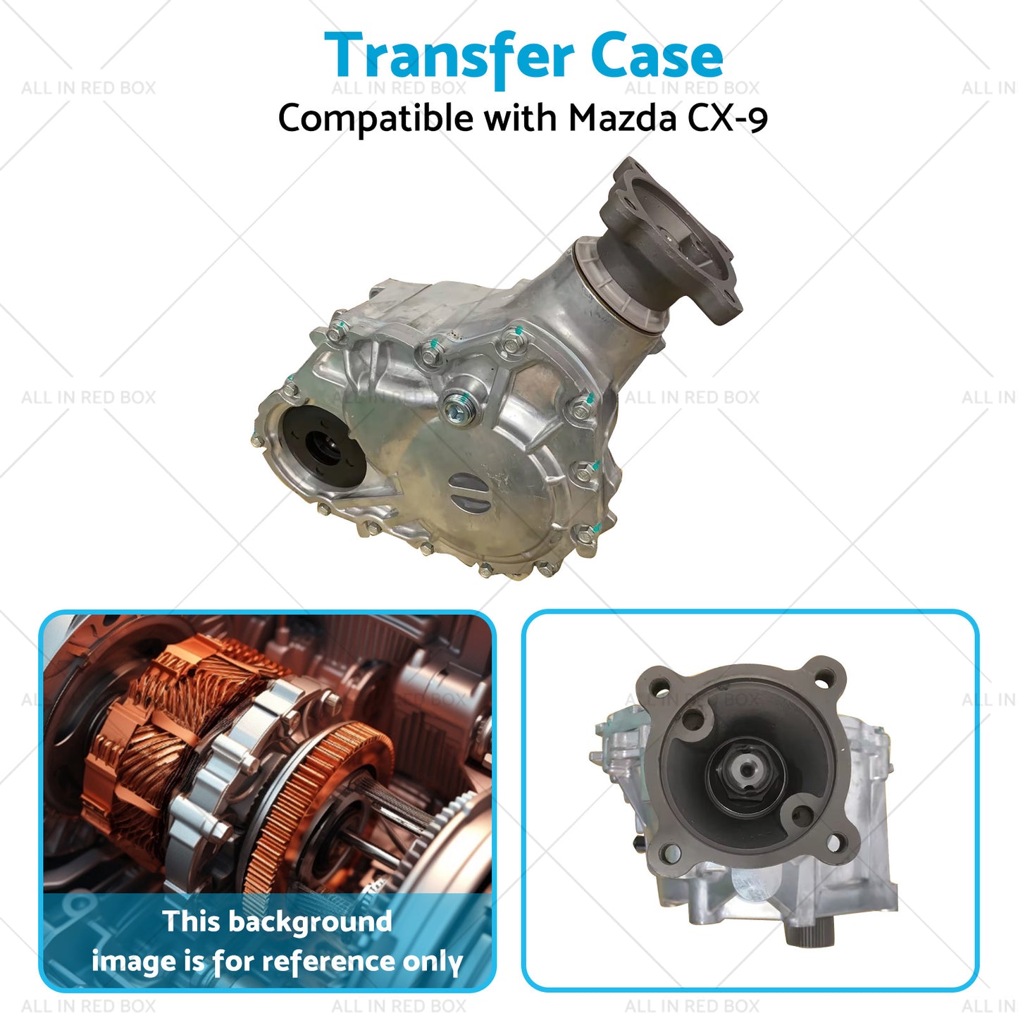 Transmission Transfer Case Suitable for Mazda CX-9 AWD 2007-2015 AW21-27-500P-9U